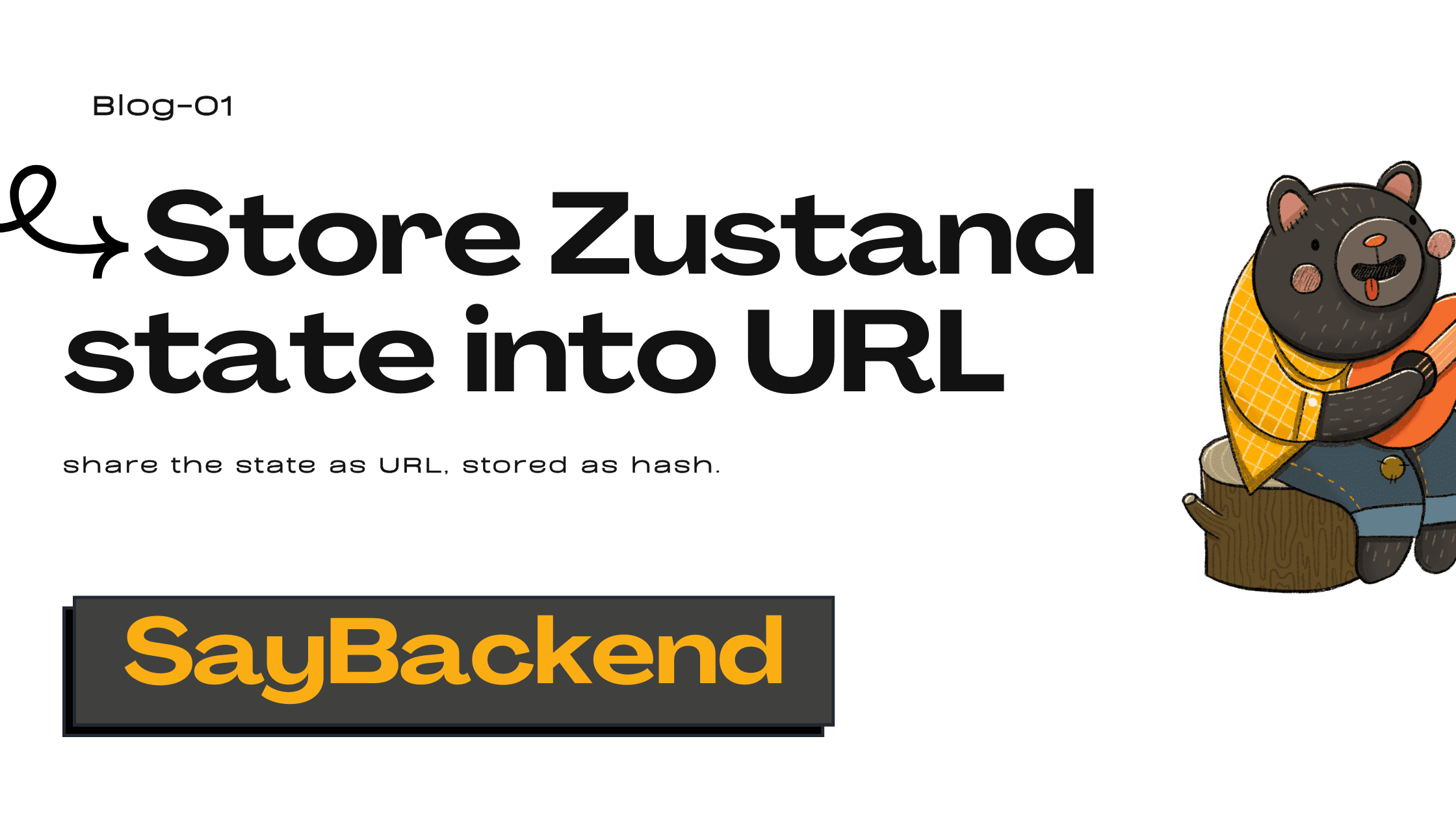 Store Zustand State into URL